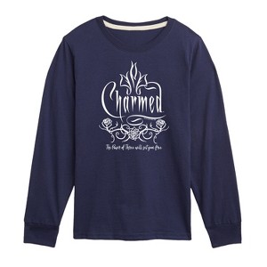 Boys' - Charmed - The Power of Three Will Set You Free Long Sleeve Graphic T-Shirt - 1 of 4