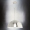 Urban Ambiance Luxury Mid-Century Modern Indoor Pendant,  8-5/8''H x 15-3/4"W x 15-3/4''D,  Brushed Nickel Finish, UHP4790 - 3 of 4