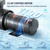 VEVOR Swimming Pool Pump 1.5HP 115V 1100W, Single Speed Pumps for Above Ground, Powerful Pool Pumps with Strainer Filter Basket, 5280 GPH Max. Flow - 4 of 4