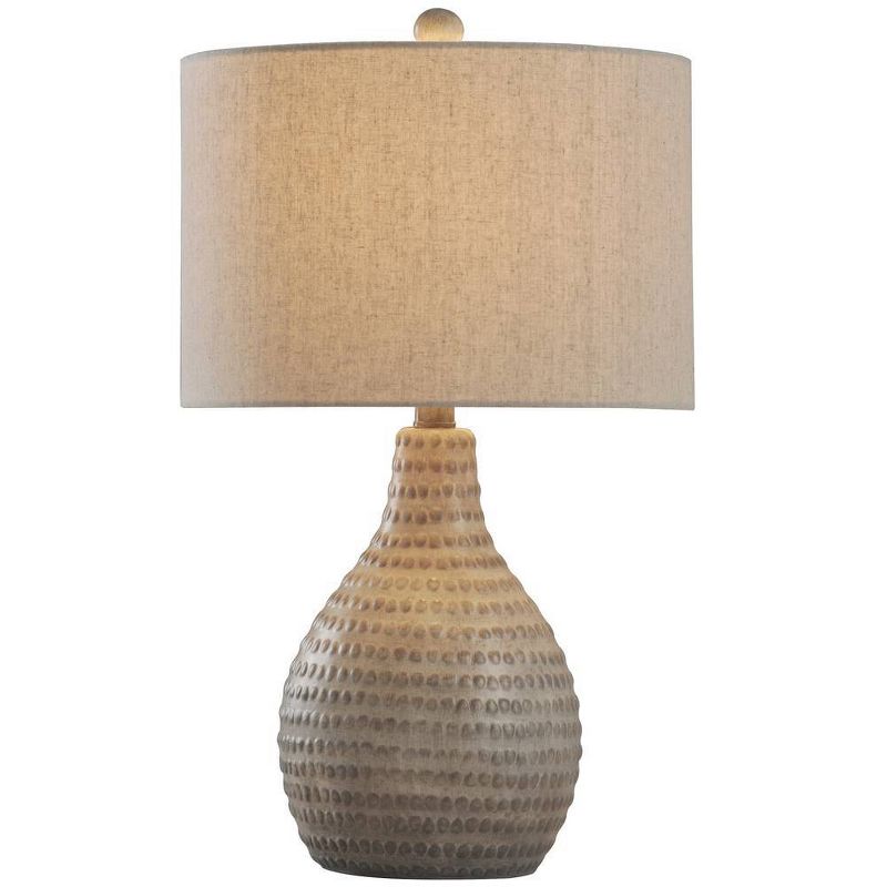 Allen French Oak Table Lamp White Shade - StyleCraft, 6 of 13