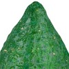 Northlight LED Lighted Retro Bulb Outdoor Christmas Decoration - 32" - Warm White - Green - 2 of 4