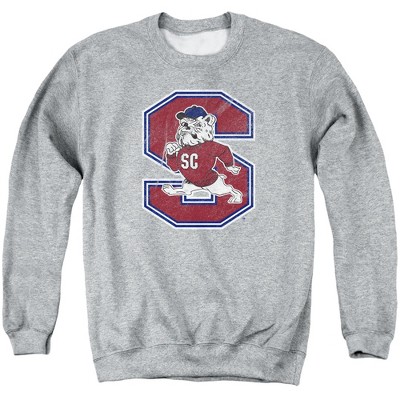 South Carolina State University Official Distressed Primary Adult Crewneck Sweatshirt