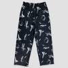 Boys' NASA Space 2pc Coat Pajama Set - Black - 3 of 3