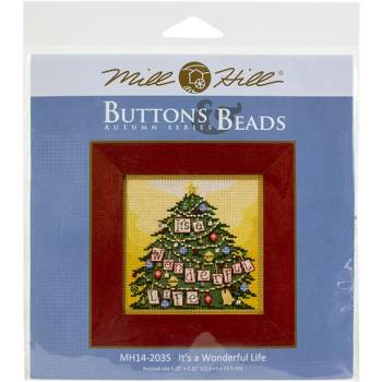 MILL HILL Buttons Beads Kit Counted Cross Stitch VILLAGE INN MH14-3302