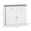 NicBex Sideboard Buffet Cabinet with 2 Drawers and 2 Doors Kitchen Coffee Bar Cabinet with Storage for Kitchen,Living Room - 3 of 4