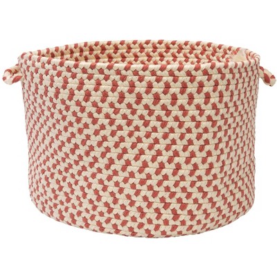 Colonial Mills OU09 14 by 14 by 10-Inch Carousel Storage Basket, Sweet Pea