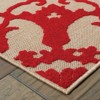 Oriental Weavers Cayman 097R9 Sand/ Red Indoor/Outdoor Area Rug - 3'10" x 5'5" - 2 of 3