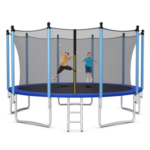 Costway 15ft Jumping Exercise Recreational Bounce Trampoline W/safety Net :  Target