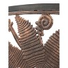Evergreen Metal Fern Bench - 4 of 4