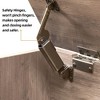 Whizmax Wood Storage Bench, Farmhouse Entryway Chest with Seating & Safety Hinge, Multi-Functional Trunk for Bedroom, Living Room, Grey - 3 of 4