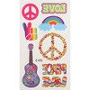 Unique Bargains Realistic Fake Tattoos Pink Purple 10 Pcs - 3 of 4