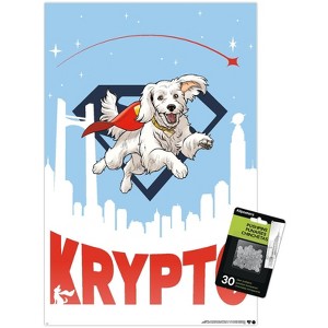 Trends International DC Studios Superman (2025) - Illustrated Krypto Unframed Wall Poster Prints - 1 of 4