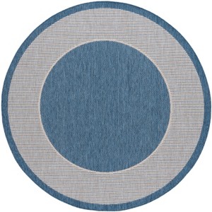 Beach House BHS286 UV & Stain Resistant Non-Shedding Power Loomed Indoor/Outdoor Rugs - Safavieh - 1 of 4