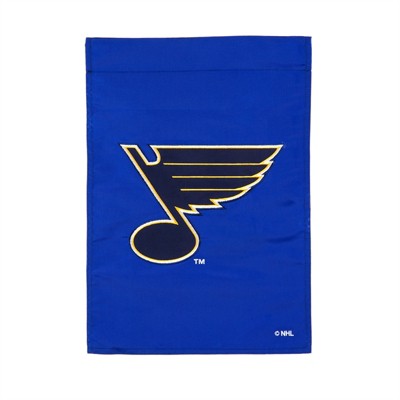 Evergreen Flag Applique Garden Flag  St Louis Blues