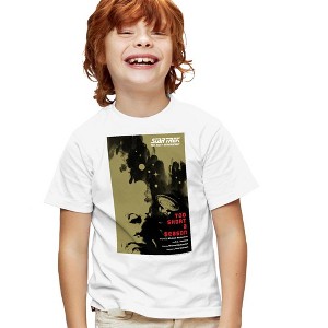 Boys' Star Trek Tng Season 1 Episode 16 T-Shirt White X Small - 1 of 4