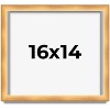 PosterPalooza | Minimalist Shadow Box Brown Picture Frame - UV Acrylic, Backing Board, Hanging Hardware - 2 of 4