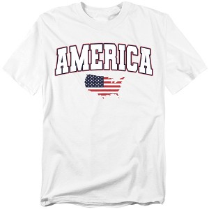 Men's America Arched Flag United States T-Shirt - 1 of 4