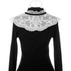 Elerevyo Women Blouse Detachable Neck Ruff Fake Dickey Collar 1 Pc - 3 of 4