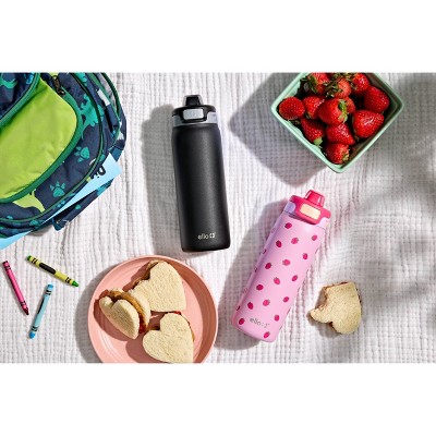 Ello Pop Fill 18oz Stainless Steel Water Bottle Strawberry 3D Print
