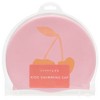 Sunnylife Kids Swimming Cap - Cotton Candy Cherry -Pink Silicone, Keeps Hair Dry - 2 of 4