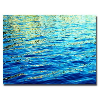 22" x 32" Ripples by Ariane Moshayedi - Trademark Fine Art