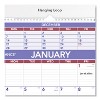 Three-Month Wall Calendar, 15.5 x 22.75, White Sheets, 12-Month (Jan to Dec): 2026 - 3 of 4