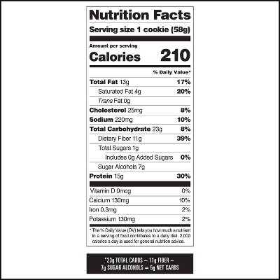 Quest Nutrition Protein Cookie - Peanut Butter - 12ct: Ready to Eat, 15g Protein Per Serving, 1.53 Net Weight