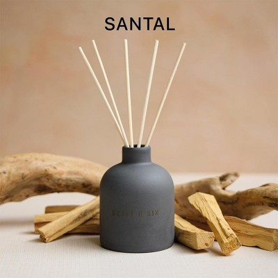 Craft & Kin Reed Diffuser Set Santal Woods 6.7oz
