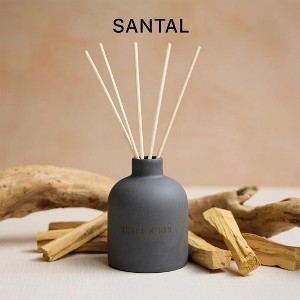 Craft & Kin Reed Diffuser Set Santal Woods 6.7oz - 1 of 4