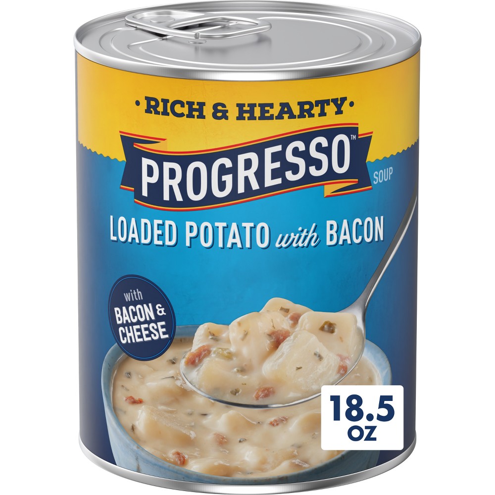 UPC 041196410761 product image for Progresso Rich & Hearty Loaded Potato with Bacon Soup 18.5oz | upcitemdb.com