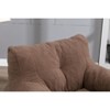 UPHA 010-Soft Velvet Fabric Bean Bag Chair Filled With Memory Sponge - 2 of 4