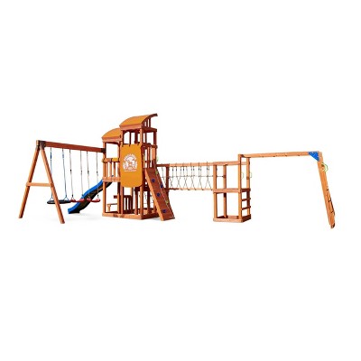 little tikes hide and seek climber and swing target