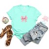 Easter Egg Bow Coquette - Women's Short Sleeve Graphic T-Shirt - 4 of 4