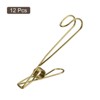 Unique Bargains Stainless Steel Universal Portable Clothespins - 3 of 4