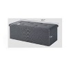 FONTOI Foldable Storage Ottomans, Ottoman Foot Rest, Storage Chest for Living Room Bedroom Entryway, Gray, 15"*15"*43.3" - 3 of 4
