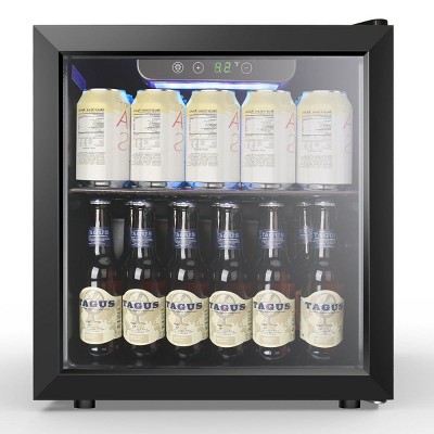 Kismile MIni Fridge 30 Cans (12 oz.) 1.3 Cubic Feet Beverage Refrigerator