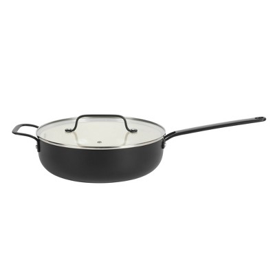 Emmeline 12-Piece Black Nonstick Aluminum Cookware Set