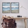 Stupell Industries Cloudy Summer Beach Shore Watercolor Framed Giclee Art - image 2 of 3