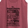 Women's - Disney - Haunted Mansion Parks Attraction Graphic Racerback Tank - 2 of 4