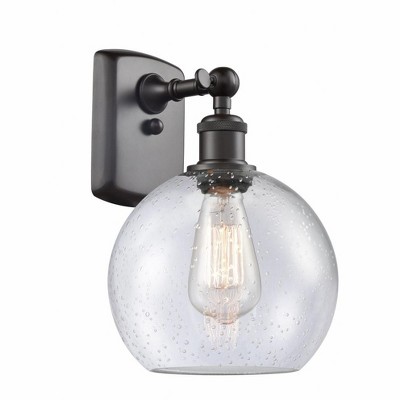Athens - 1 Light Wall Sconce In Industrial Style-13 Inches Tall and 8 Inches Wide
