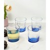Oval Halo Acrylic Glasses Drinking Set of 4 DOF (12oz), Plastic Drinking Glasses, BPA Free Cocktail Glasses, Drinkware Set, Plastic Water Tumblers - 2 of 4