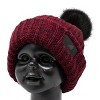Arctic Gear Toddler Acrylic Ribbed Cuff Winter Hat with Pom - 3 of 3