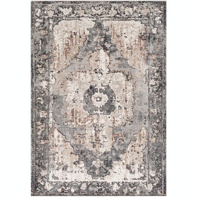 Mark & Day Bowen 5'3"x7'3" Rectangle Woven Indoor Area Rugs Charcoal