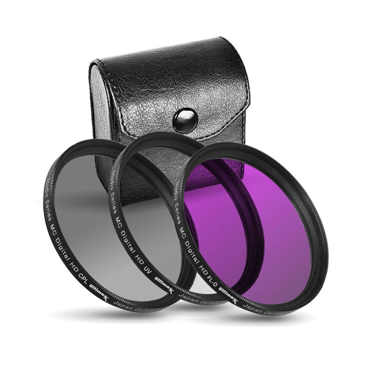 ULTIMAXX 3 Piece Multi Coated HD Filter Kit 40.5mm (UV, CPL, FLD) - thumbnail 4