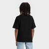 Boys' Short Sleeve Halloween Relaxed Fit T-Shirt - Cat & Jack™ Black - 3 of 4