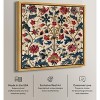 Art Remedy Ivory Floral Embroidery Chic Farmhouse Wall Art Framed - 3 of 4