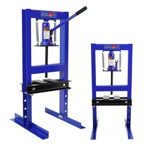 Hydraulic Shop Press 6 Ton, 13001LBS H-Frame Press with Movable Plates - for Garage & Professional Metalworking - 1 of 4