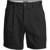 Lands' End Men's Traditional Fit Pleated 6" No Iron Chino Shorts - 2 of 2