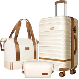 Musment Expandable Suitcase Set Luggage Sets, 20 inch Carry On Luggage with TSA Lock - 1 of 4