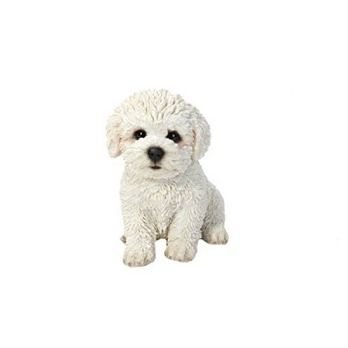 6 Polyresin Bichon Frise Puppy White Hi Line Gift Target